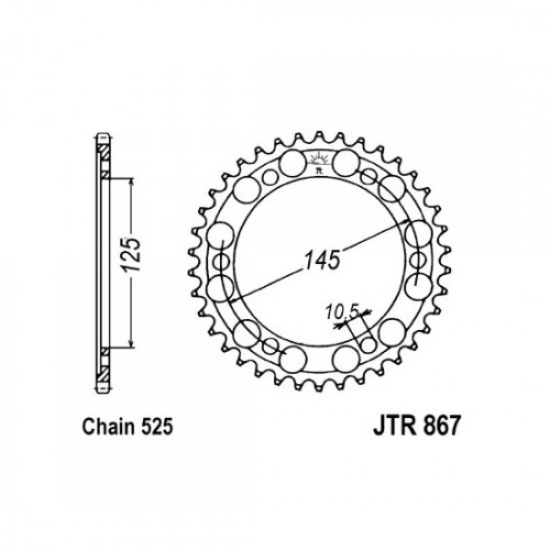 Pinion spate