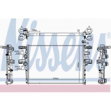 Radiator racire cu apa