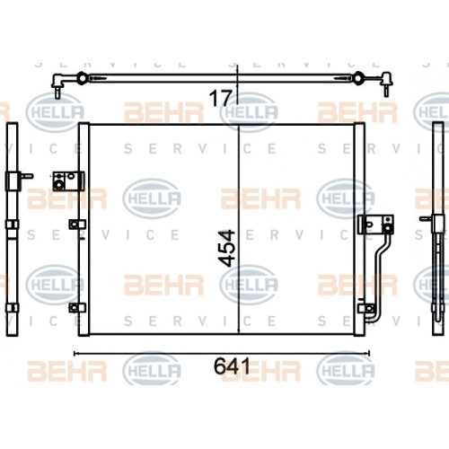 Radiator aer conditionat