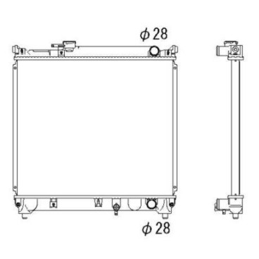 Radiator racire cu apa