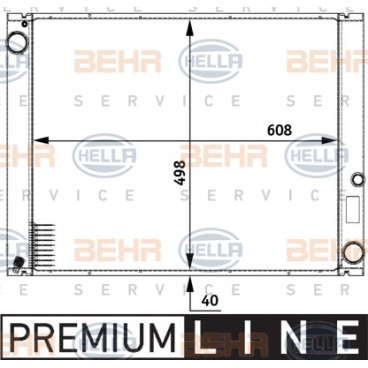 Radiator racire cu apa