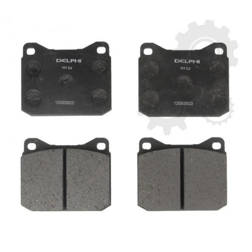 Set placute frana