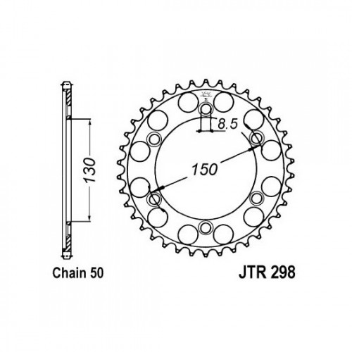 Pinion spate