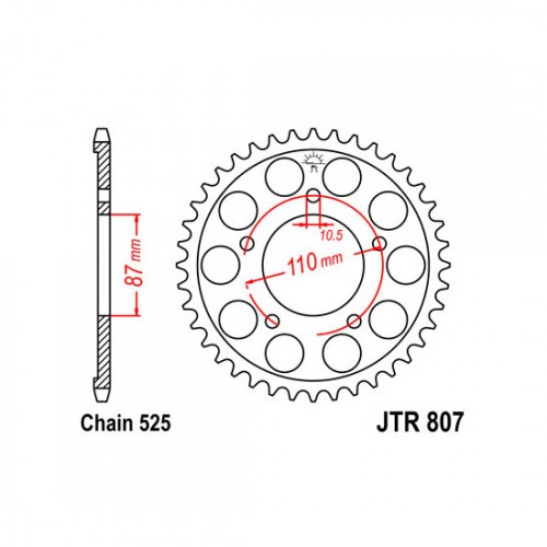 Pinion spate