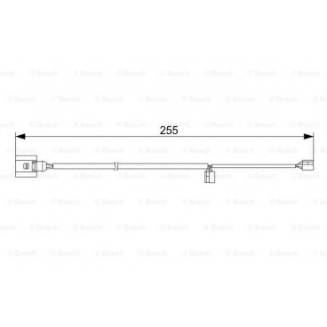 Senzor uzura placute frana