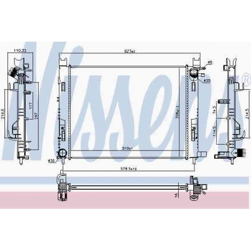 Radiator racire cu apa