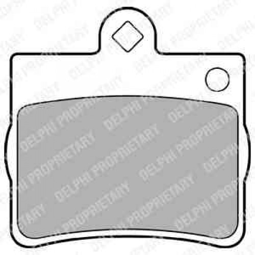 Set placute frana