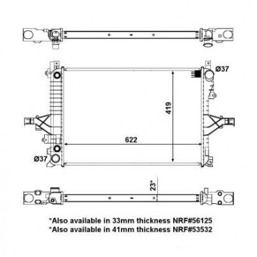 Radiator racire cu apa
