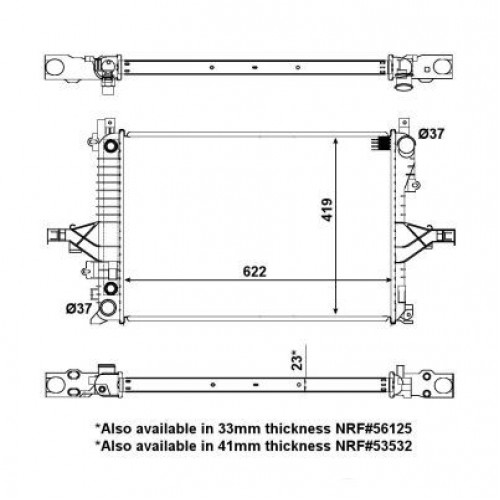 Radiator racire cu apa