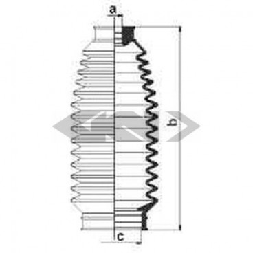 Carcasa caseta directie