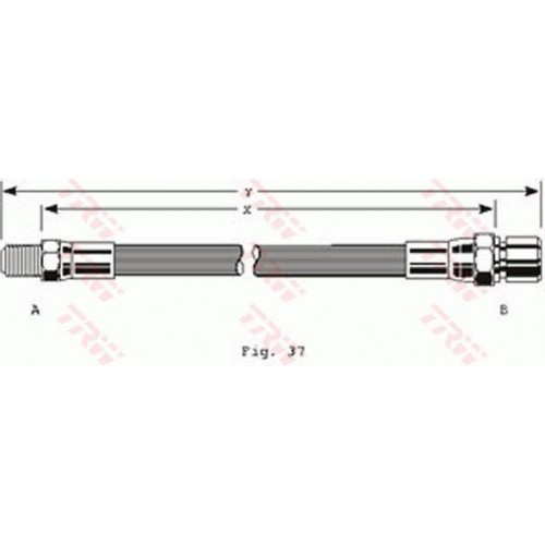 Furtun elastic frana