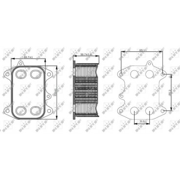 Radiator ulei