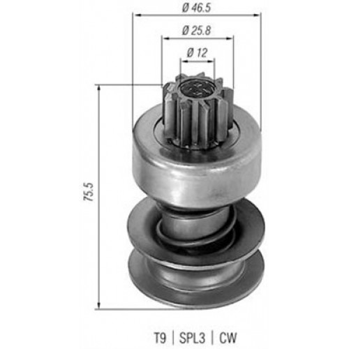 Bendix demaror
