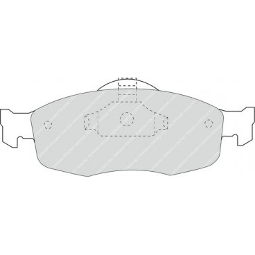 Set placute frana