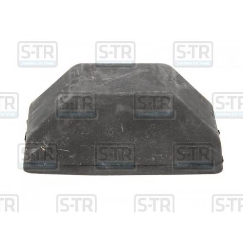 Leaf spring rubber cushion