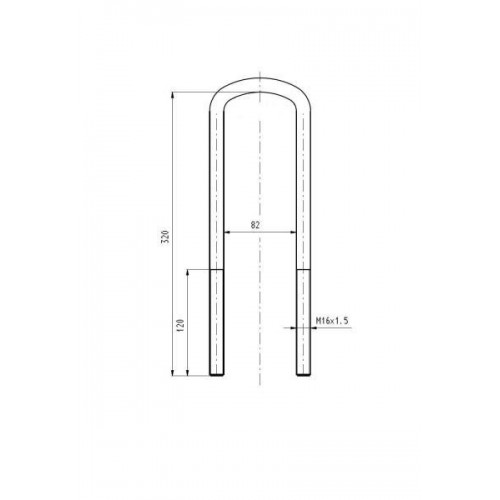 Leaf spring shackle