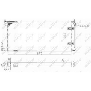 Radiator racire cu apa