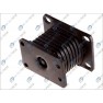 Leaf spring rubber cushion