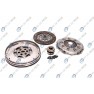 Clutch kit with dual mass flywheel and bearing
