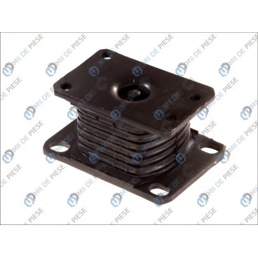 Leaf spring bellows