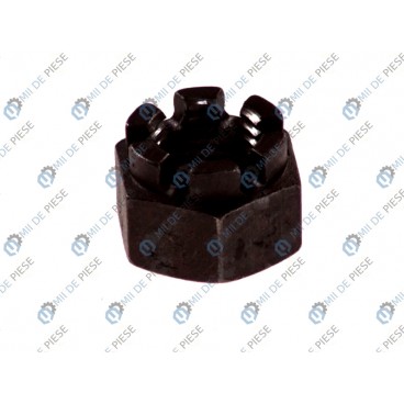 Leaf spring fixing nut