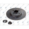 Brake disk with bearing