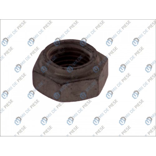 Leaf spring fixing nut
