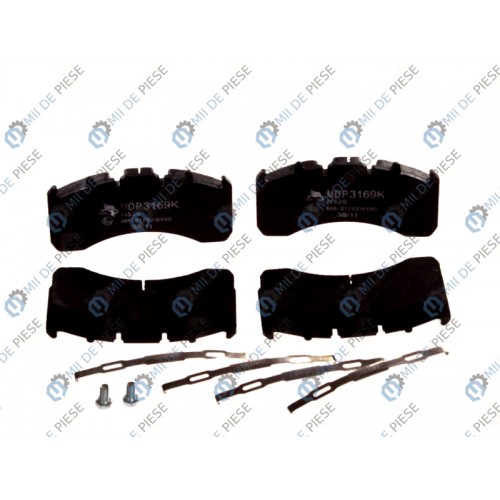 Set placute frana
