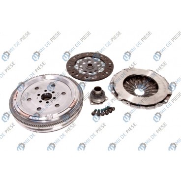 Clutch kit with dual mass flywheel and bearing